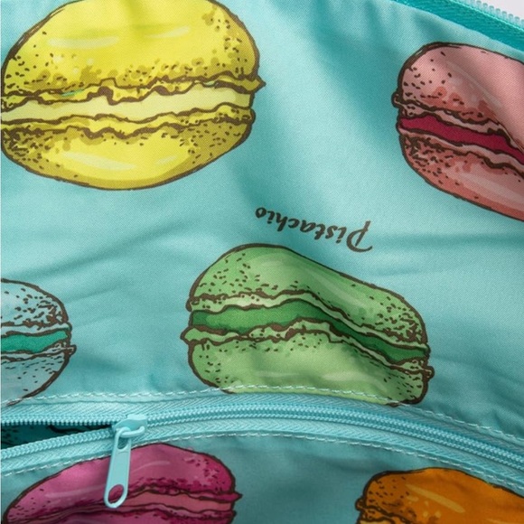 SugarLulu High Tea Dance Sports Large Duffel Bag -Large 18”x11”x9” (NWT) Mint - Picture 5 of 8